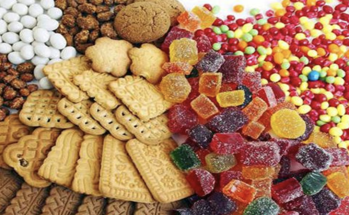 Bánh kẹo - thực phẩm chứa hàm lượng đường cao không tốt cho sức khỏe