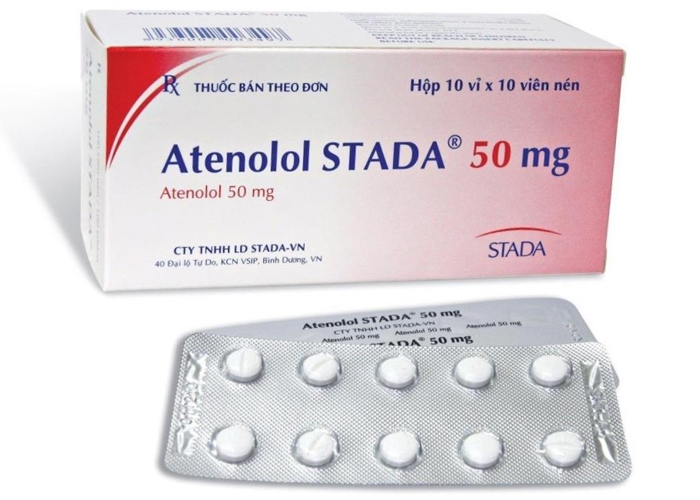 Trong 3 tháng đầu thai kỳ không nên sử dụng thuốc atenolol
